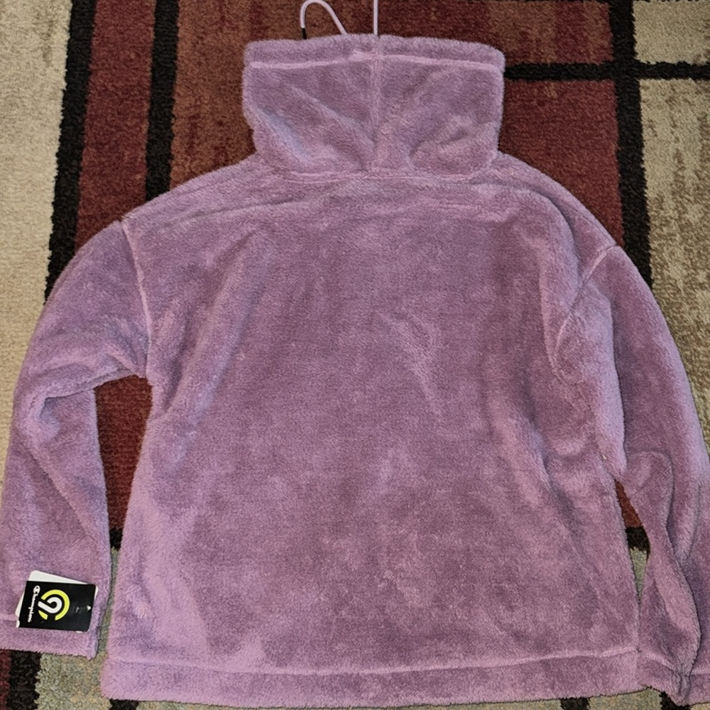 NWT C9 by Champion Fleece Cowl Neck Pullover sweatshirt - Picture 5 of 6